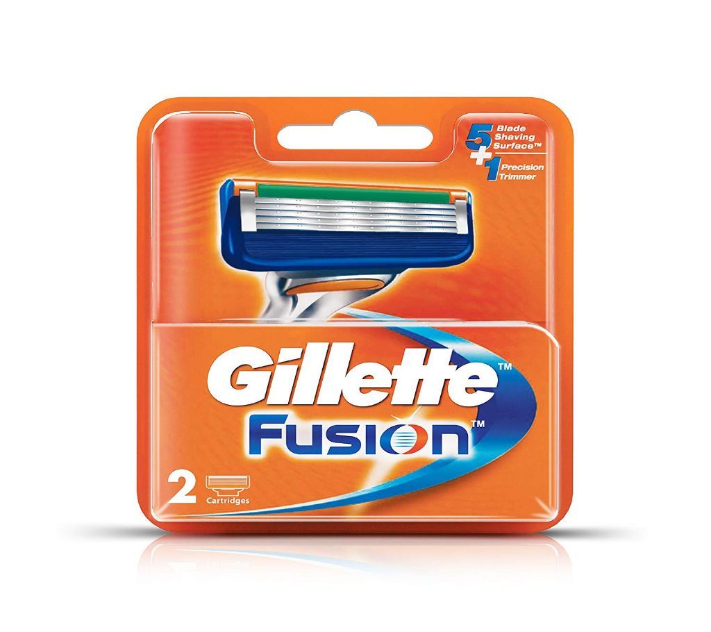 Gillette Fusion Blades - 2 Cartridges