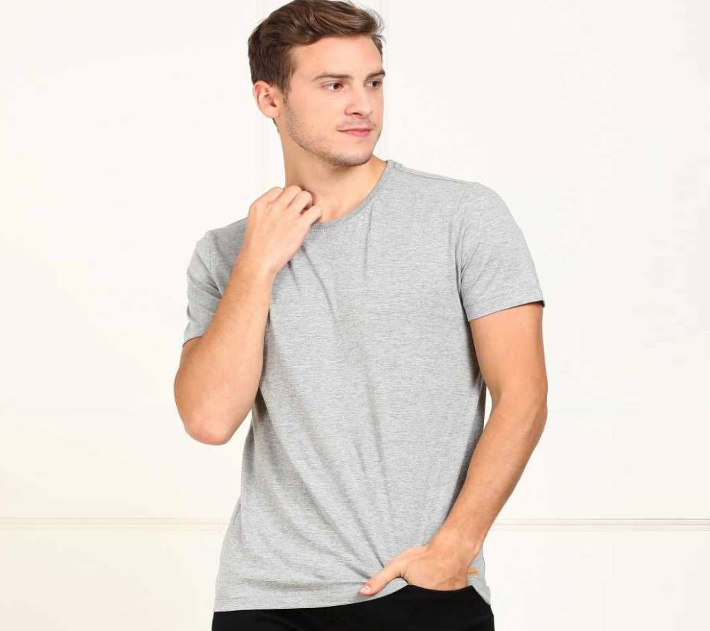 Gents Cotton Solid Color  T Shirt