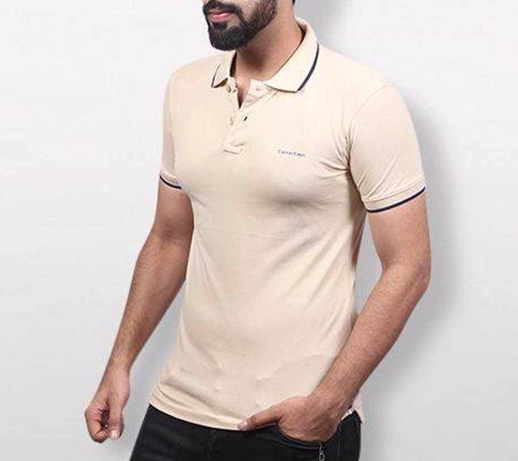 Calvin Klein Cotton Polo Shirt For Men