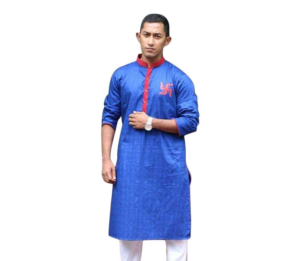 puja special symbolic cotton punjabi 