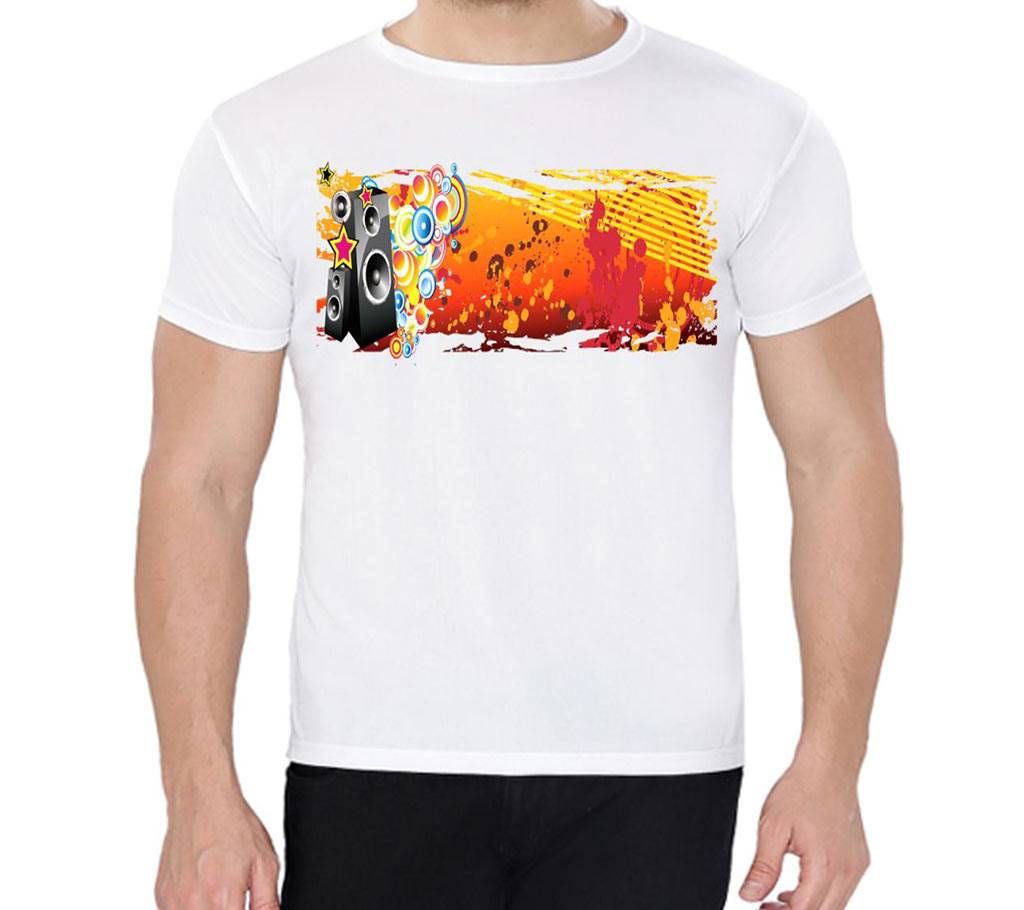 3D Sound Box - Sleeve T-shirt For Men