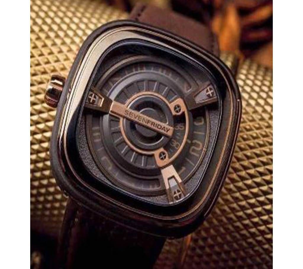 Sevenfriday Mens Wrist Watch Copy 01 Chocolate  B241