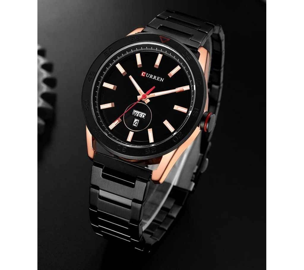 CURREN 8331 BLACK WATCH FOR MEN