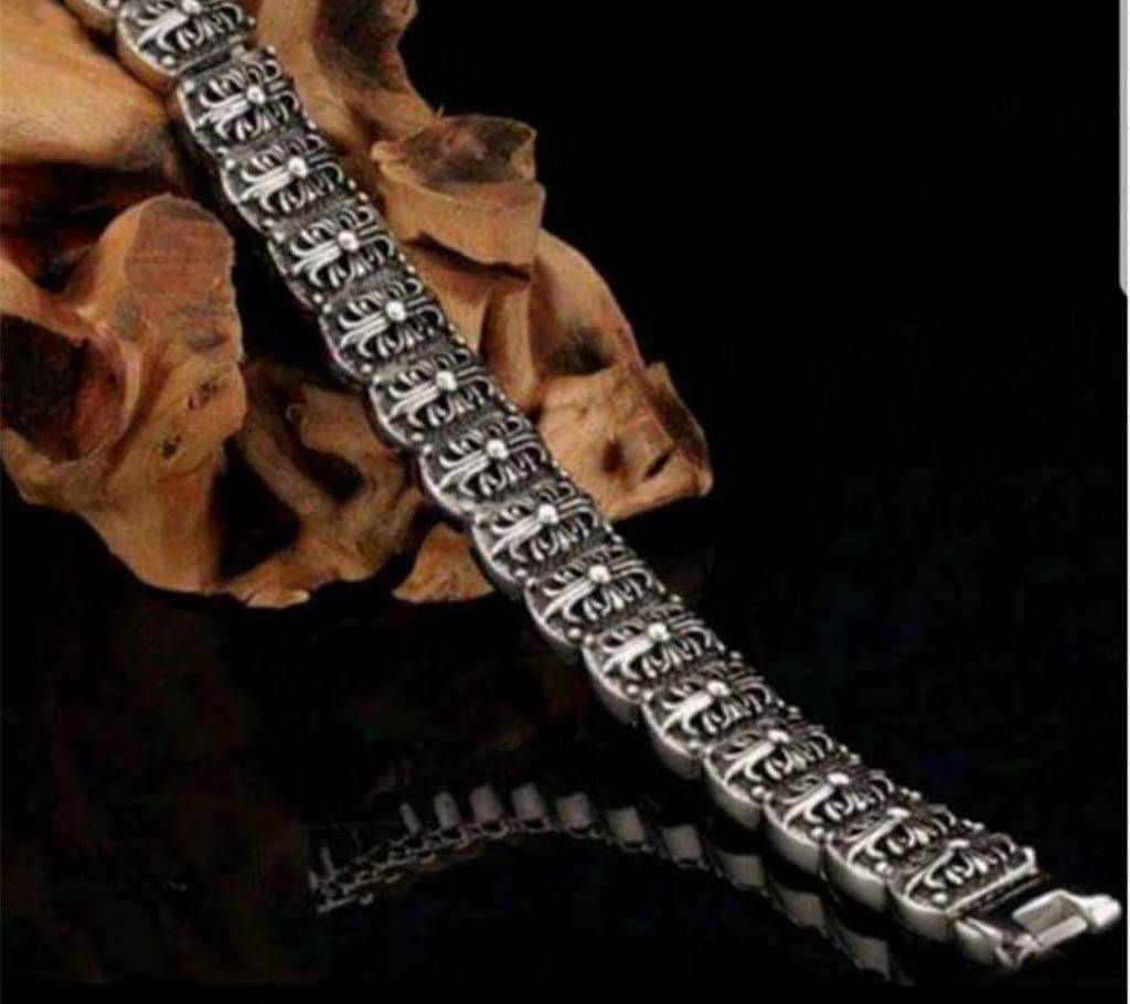 Korean Silver Ash Bracelet for Men