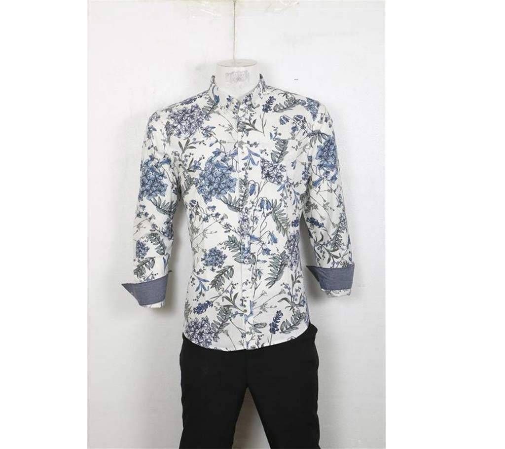 floral printed shirt for men 