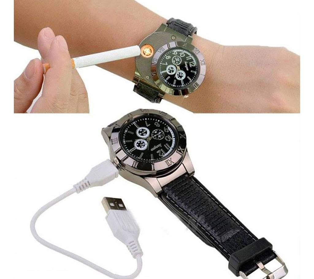 USB Heater Lighter Watch