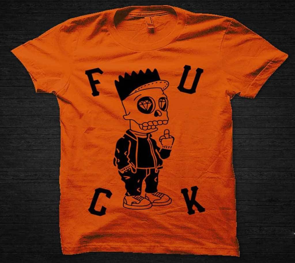 Fuck Menz Half Sleeve T-Shirt