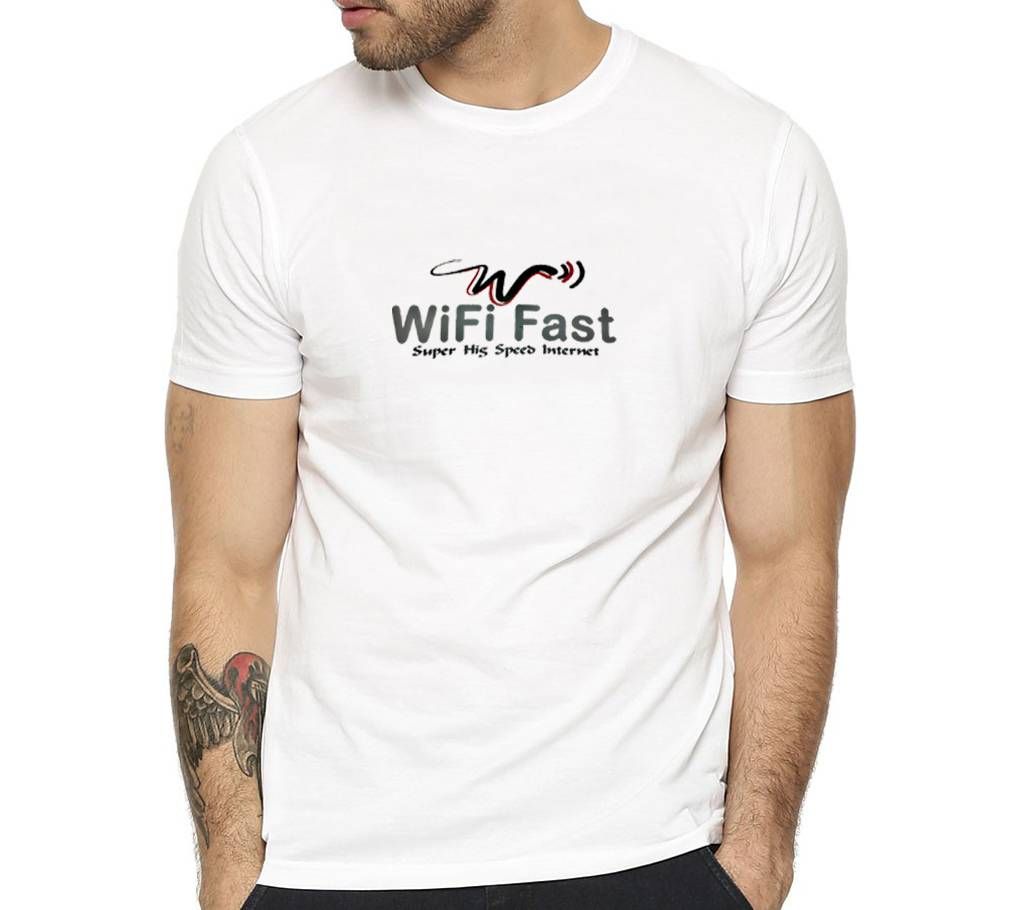 WIFI Fast printed t shirt for men 