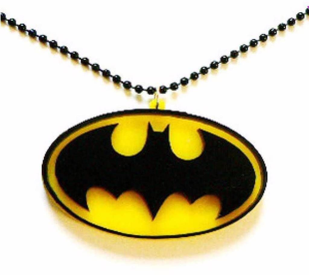 Batman Locket with Chain For Men