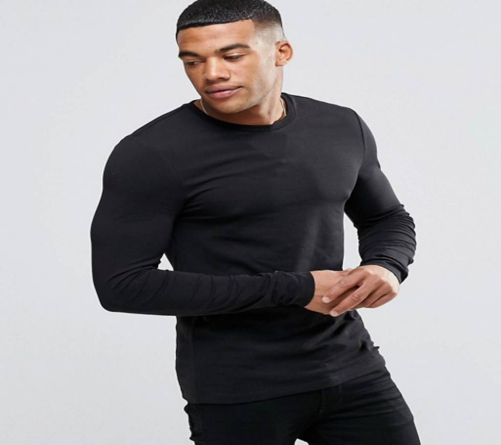 Full sleeve round neck t-shirt  for Men