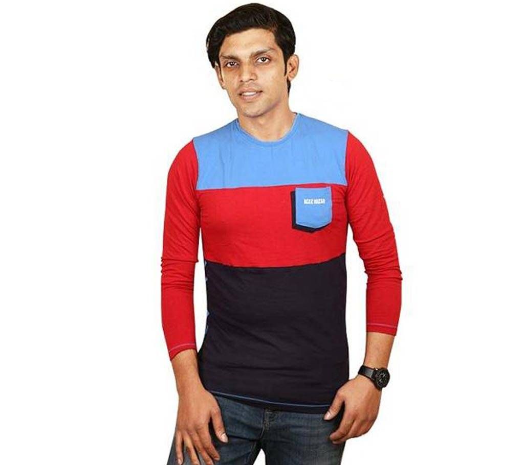 Gents full sleeve cotton t-shirt #03