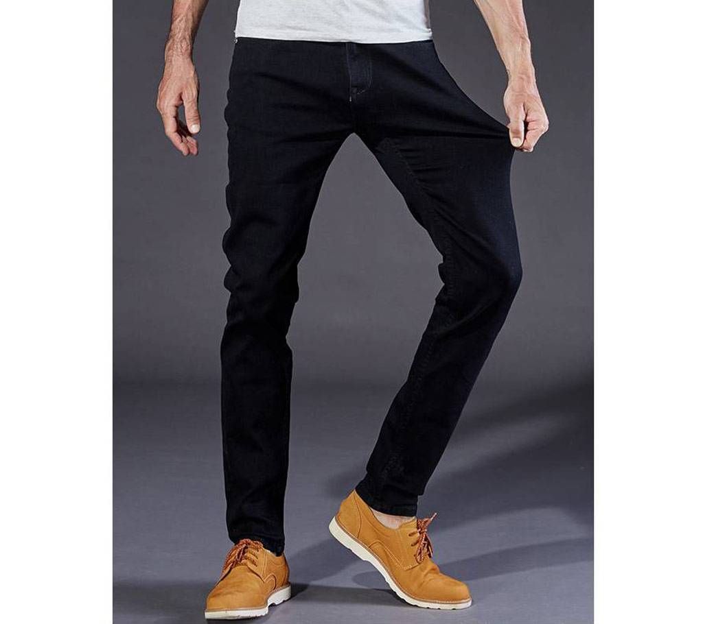 Men's Slim Fit Narrow Jeans Pants 