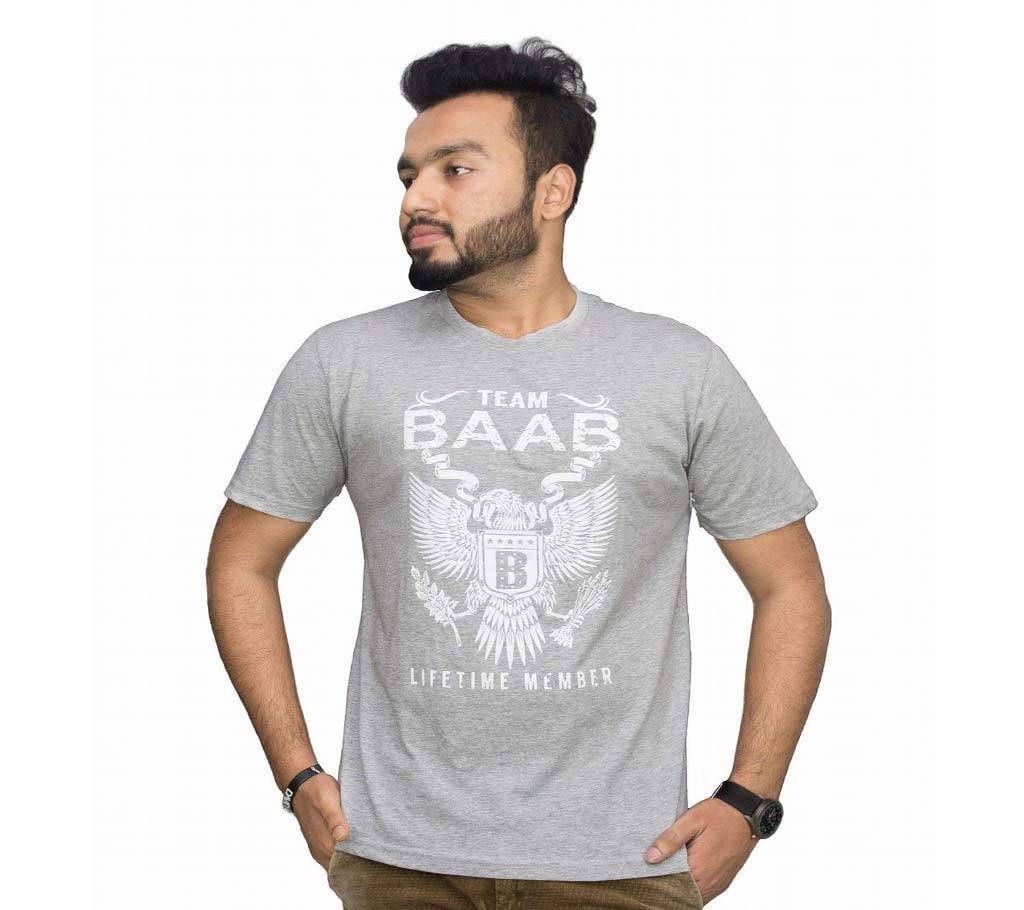 Grey BAAB T-shirt for men