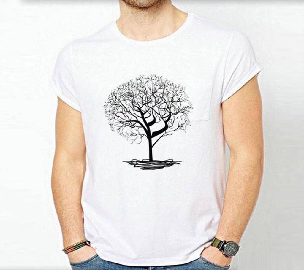 Tree Gents Half Sleeve T Shirt 