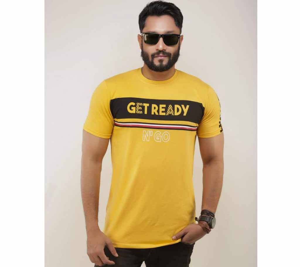 Get Ready Menz Half Sleeve Cotton T Shirt