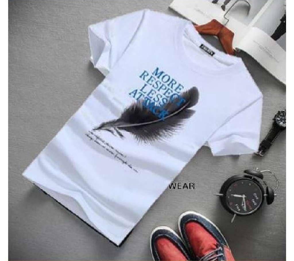 jents hulf sleev cotton t -shirt