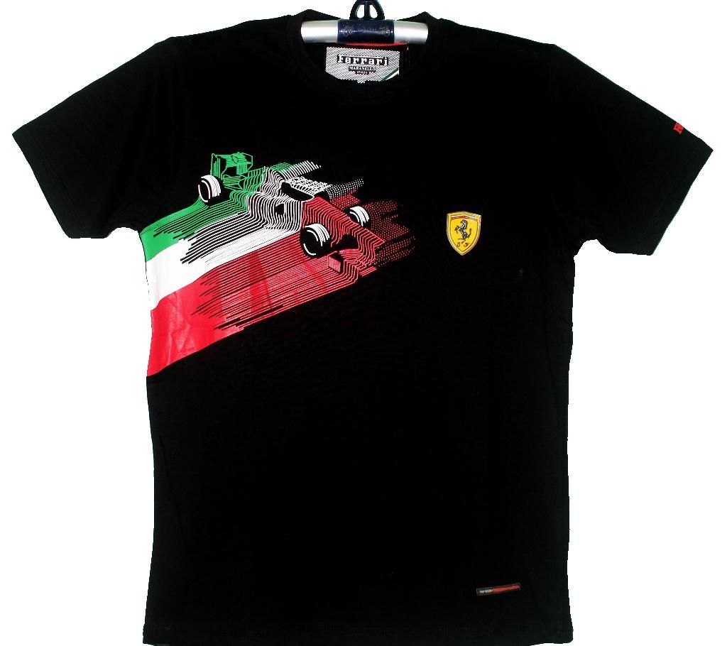 Men's Ferrari T Shirt Black (copy)