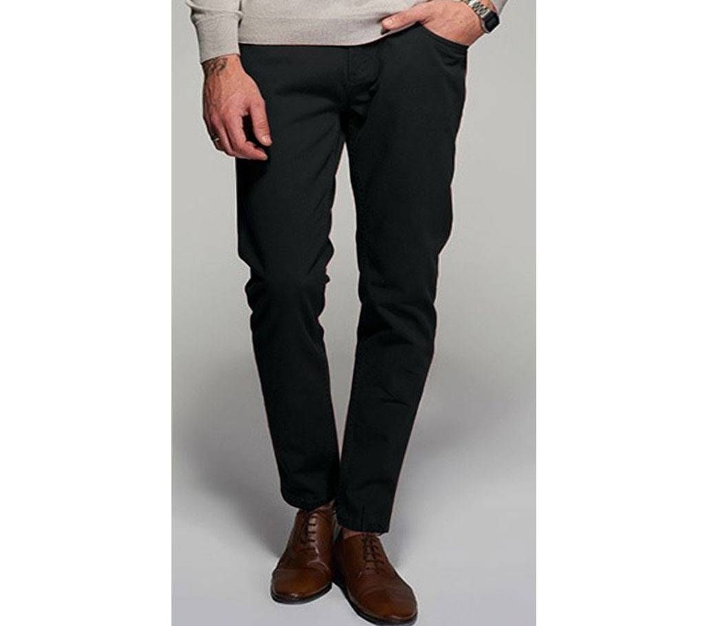 GAP Black Stretch Gabardine- CAP