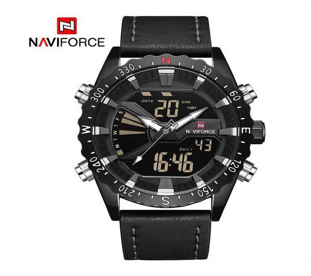 NAVIFORCE NF9136 BLACK PU Leather 2