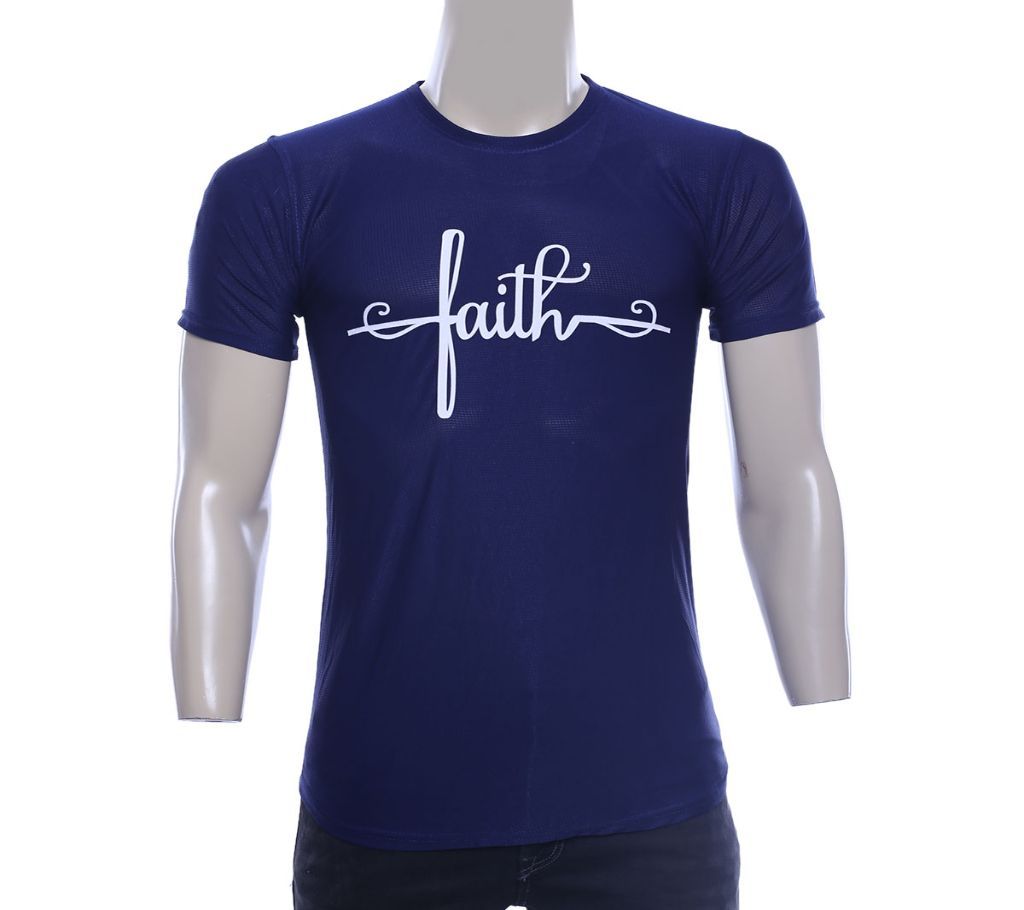 Faith  Half sleeve Exclusive T-Shirt For Man.
