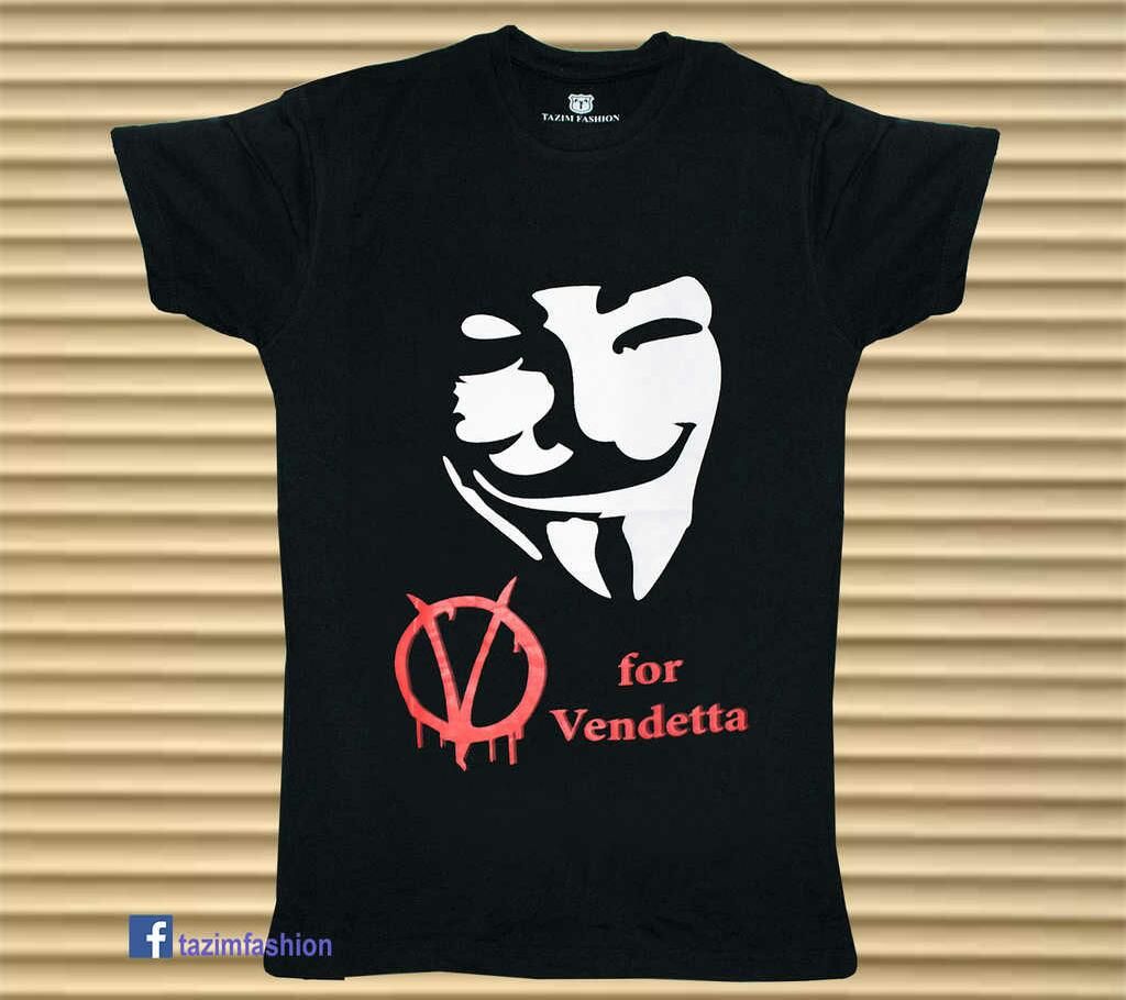 " Vendetta" Menz Round Neck T-Shirt