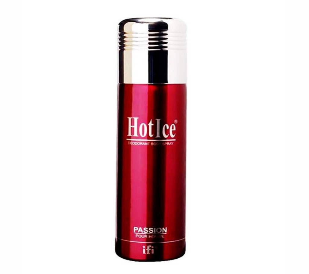 HOT ICE Passion Pour Homme Deodorant Body Spray (UAE)