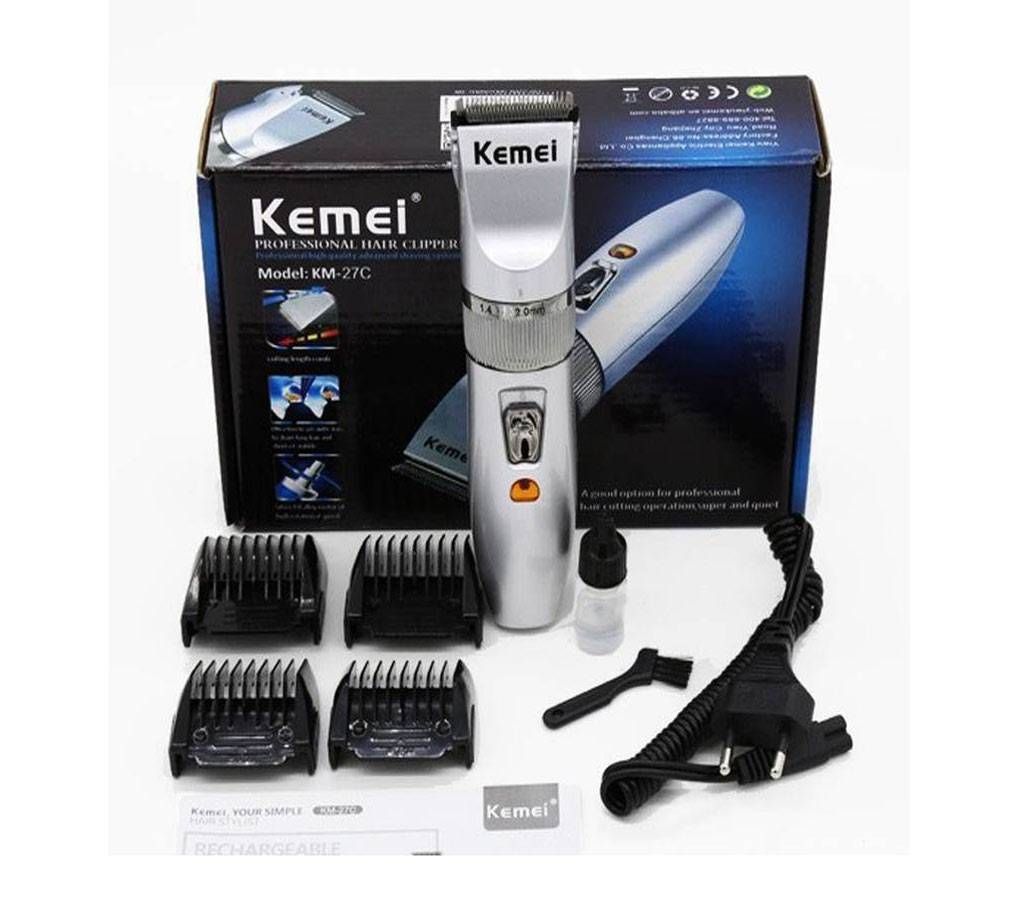 Kemei KM 27C Rechargeable Trimmer for Men 