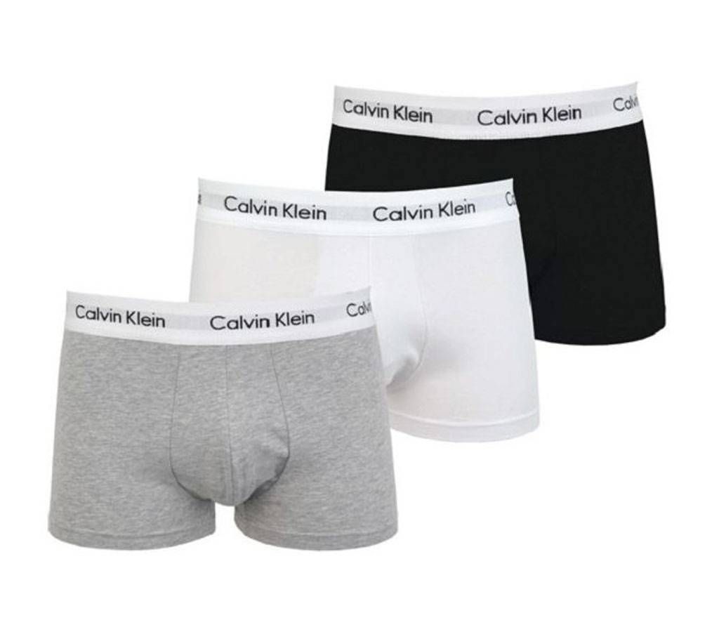CK U.W. 3pcs Pack cotton stretch Trunk Boxer