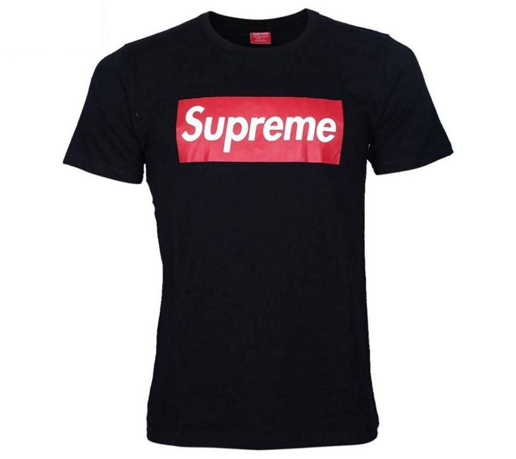 Supreme Menz Half Sleeve T-Shirt