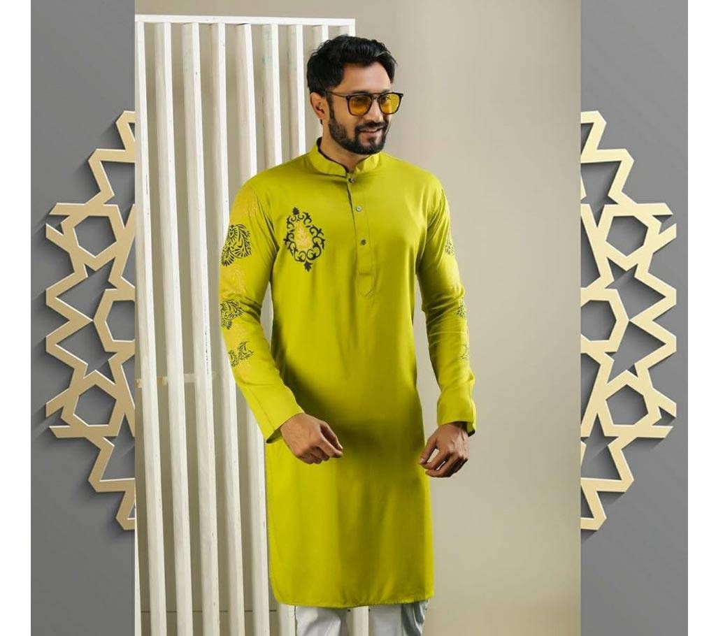 Semi Long Panjabi for Menz