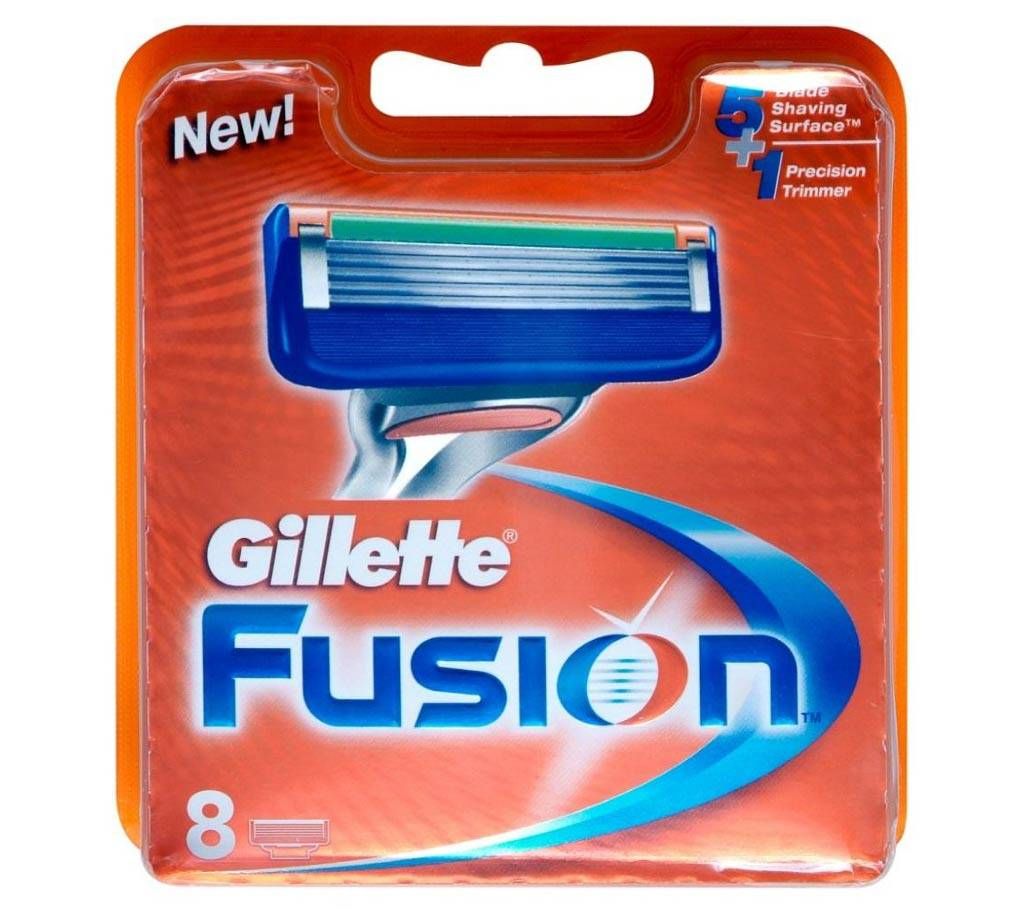 Gillette Fusion Blades - 6 Cartridges