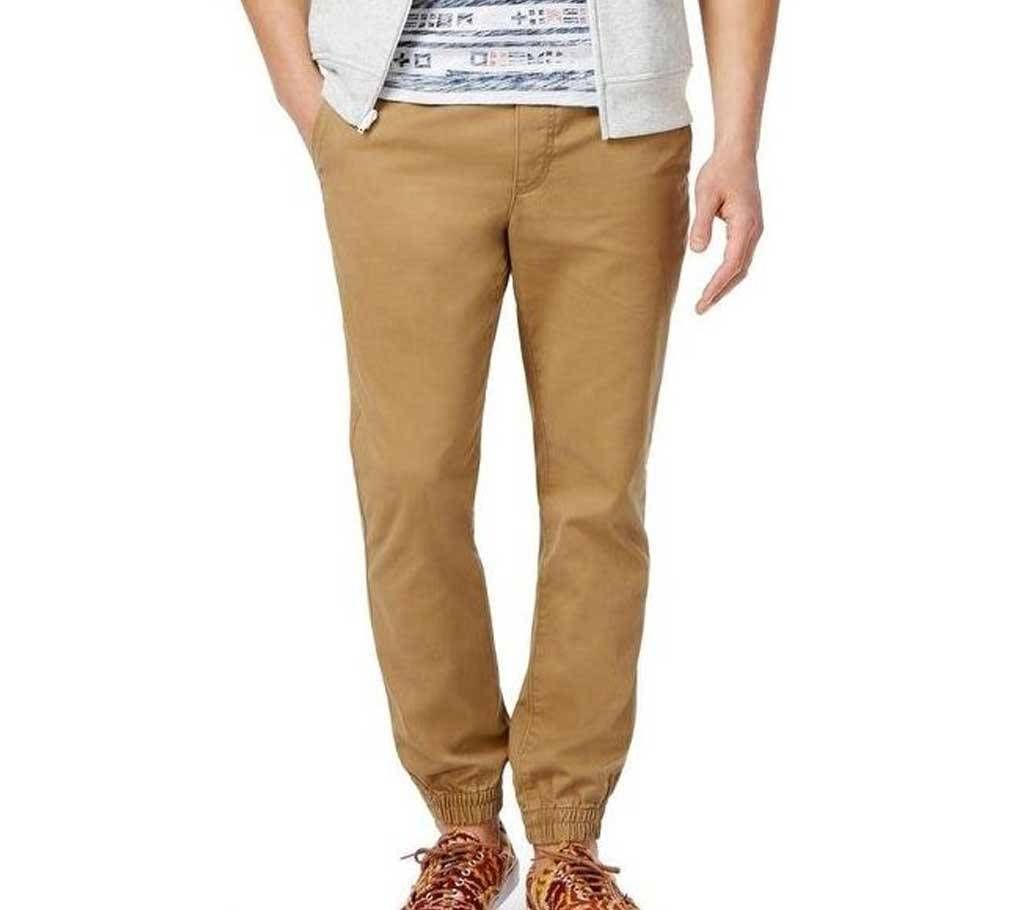 American Eagle Gaberdine Semi Narrow Pant (Non Stretch) Light Khaki Gabardine Pant