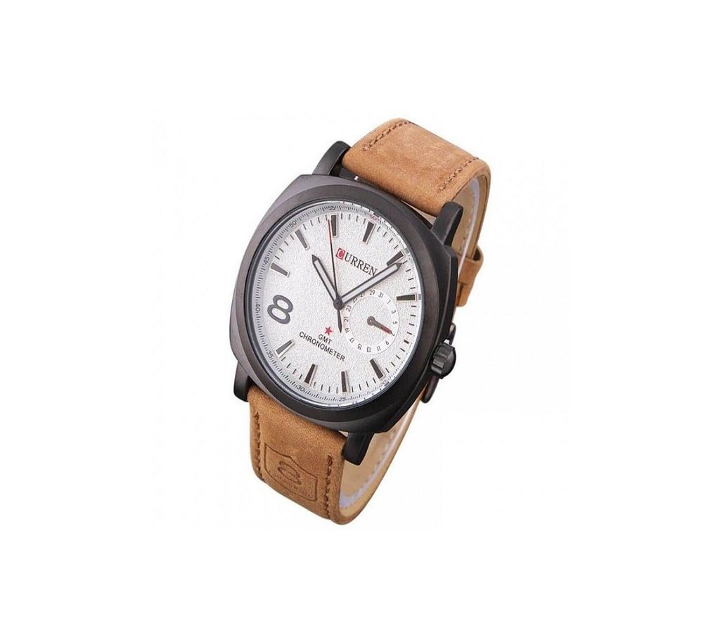 Fashionable Mens Watch Curren01  White  B24
