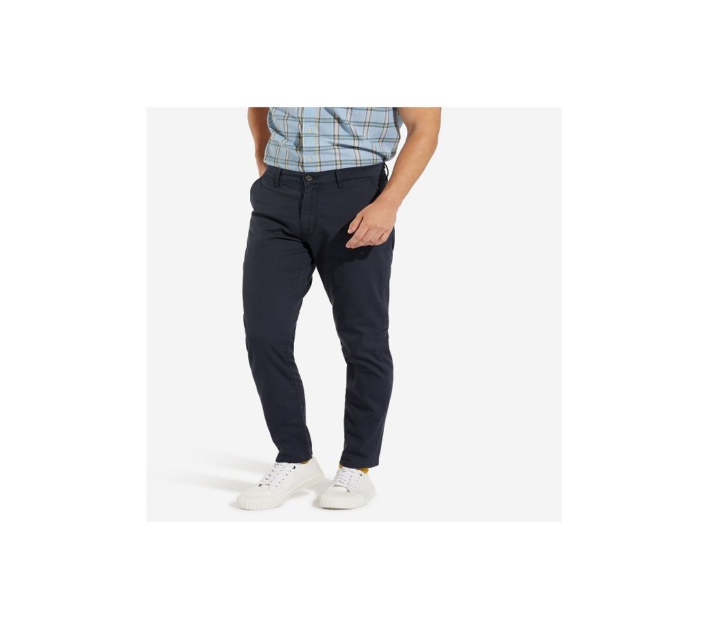 Lee Gaberdine Stretch Semi Narrow  Navy Blue  TEX