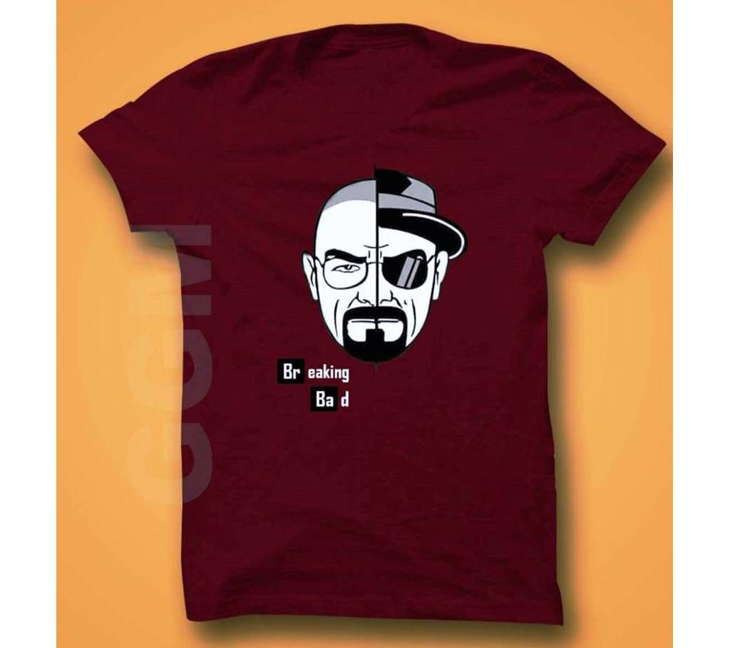 Men's Round Neck T-Shirt Breaking Bad