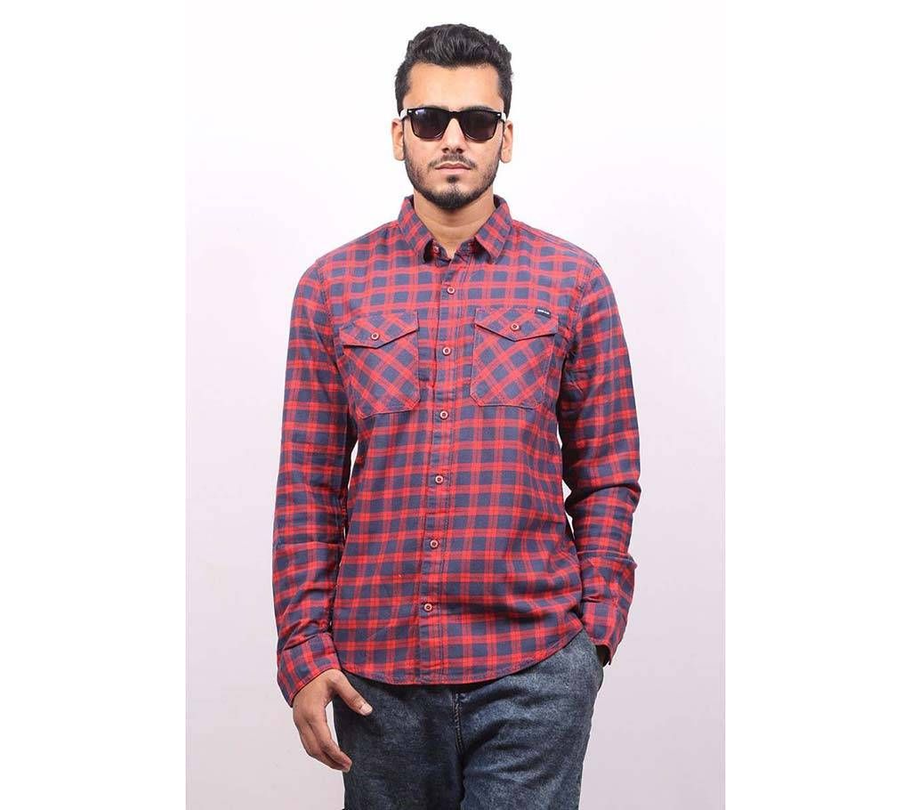 woolen cotton gents casual shirt 