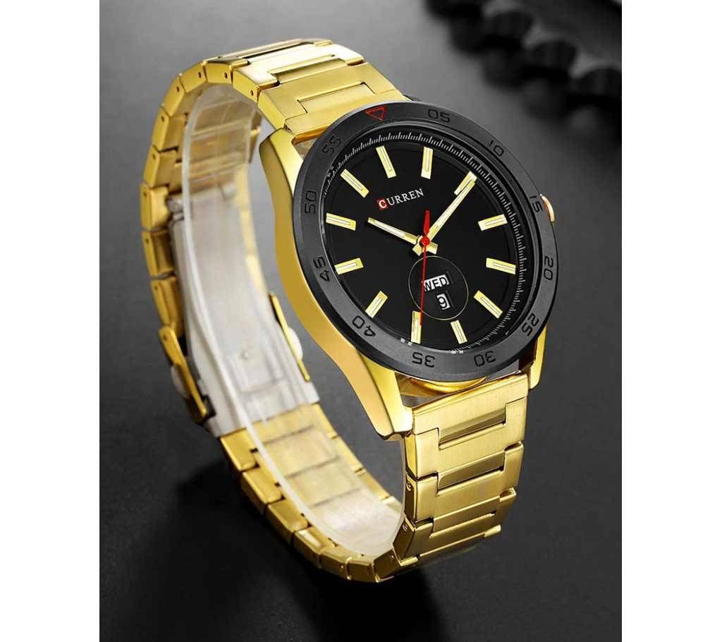 CURREN 8331 GOLDEN WATCH FOR MEN
