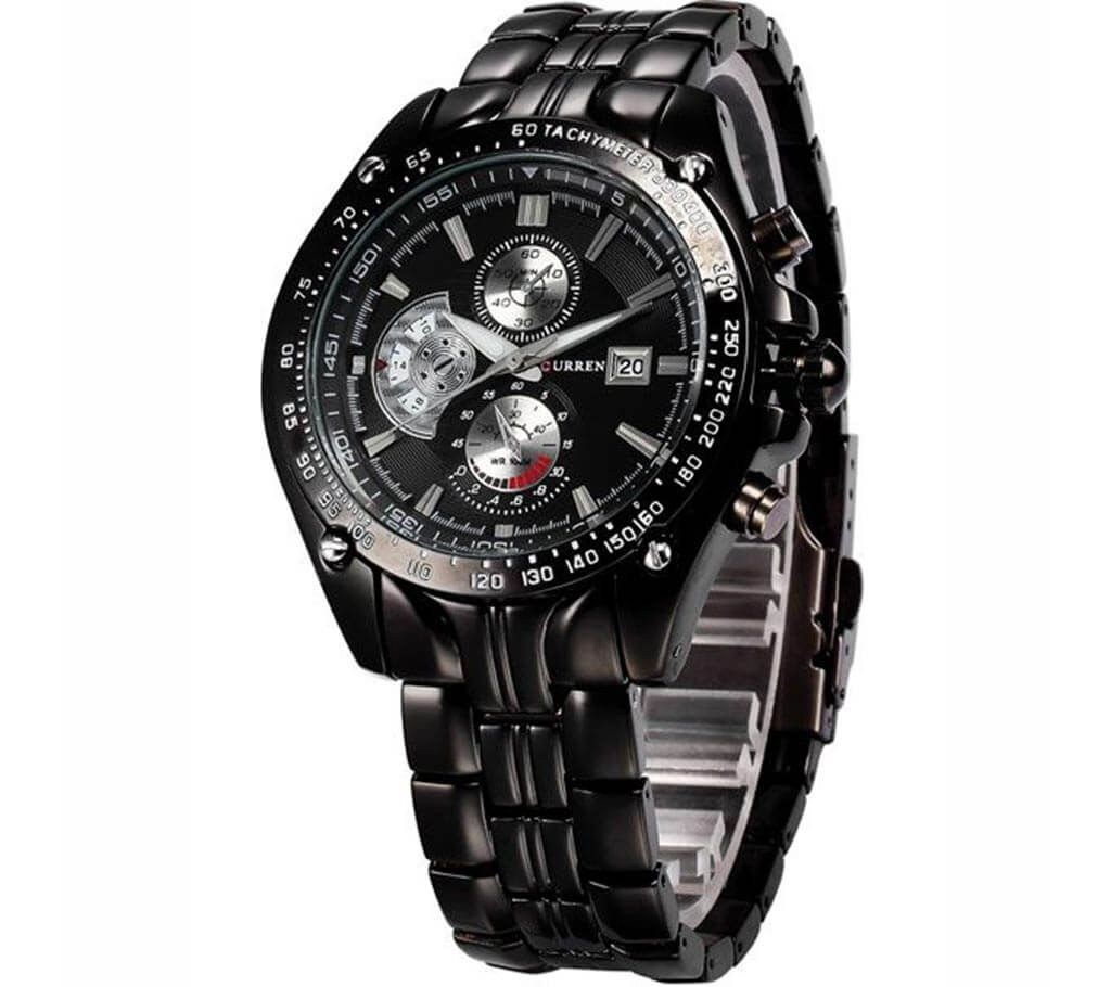 CURREN 8083 Expedition Menz wrist watch (Black)
