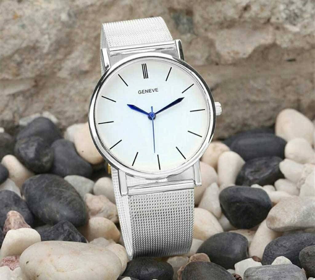 GENEVE analogue display wrist watch for men 