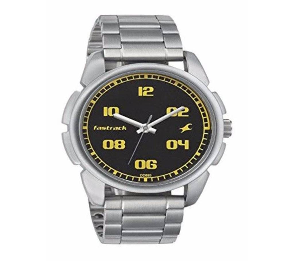 Fastrack Yellow Arabic-NJ3124SM02C Menz Wristwatch