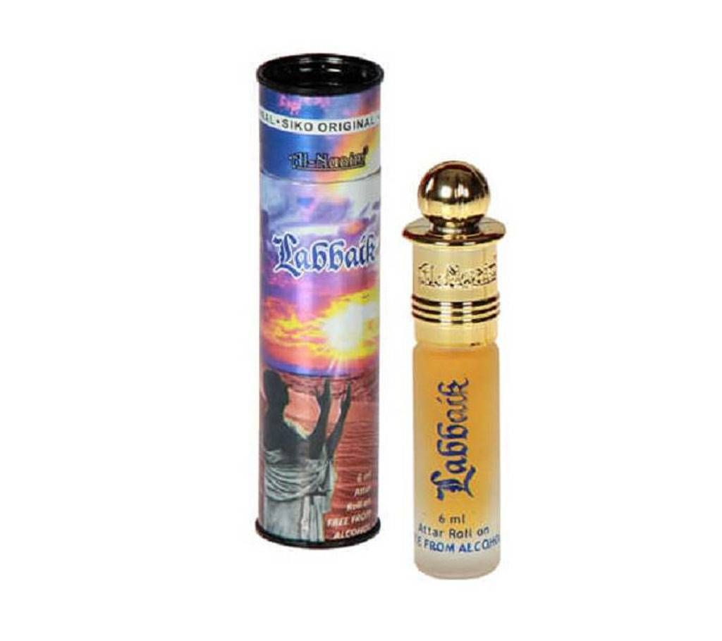 Al Nuaim Labbaik Roll On Attar - 6ml (India)