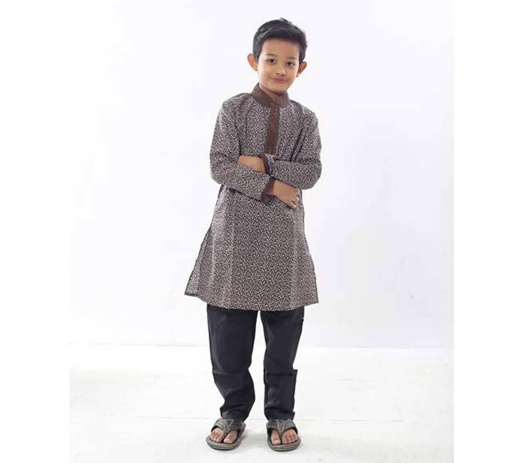 Indian Printed Cotton Kids Punjabi