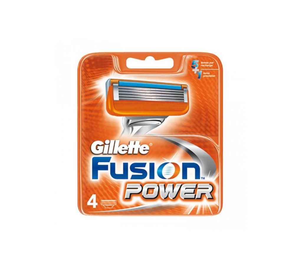 Gillette Fusion Power Blade 4pcs 