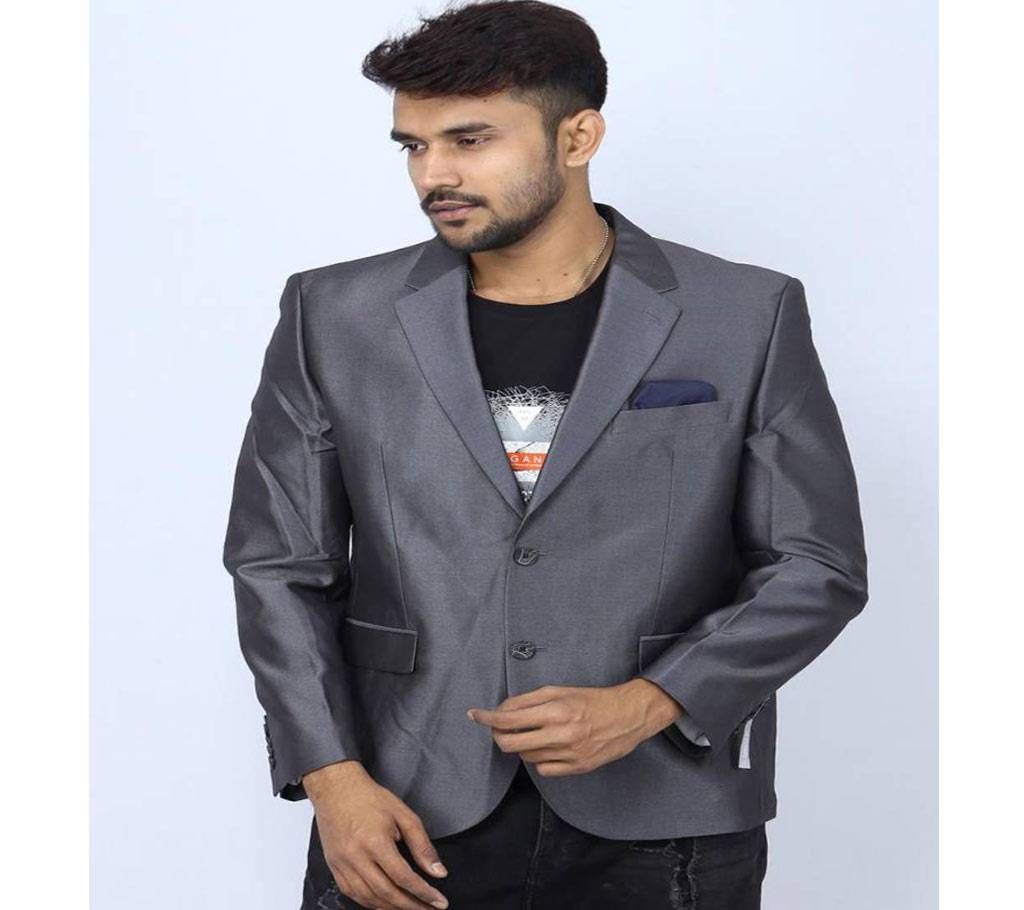 C&A Tailored Fit Suit Jacket - Silver Ash