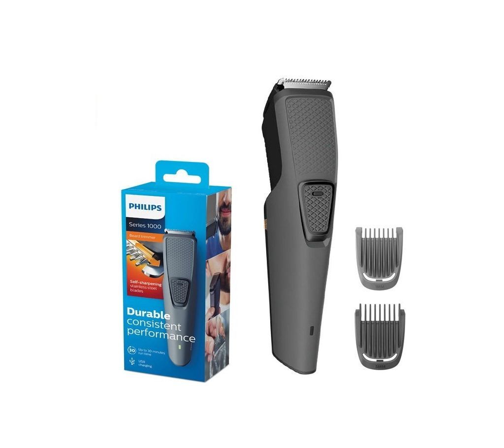 Philips BT1215/15 USB Cordless Beard Trimmer Series 1000 For Men