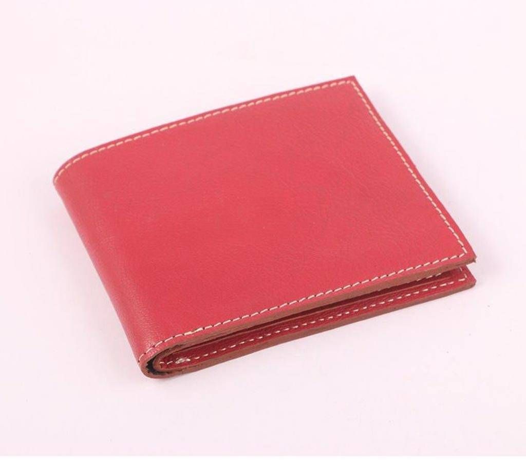 Moroon Leather Bifold Wallet