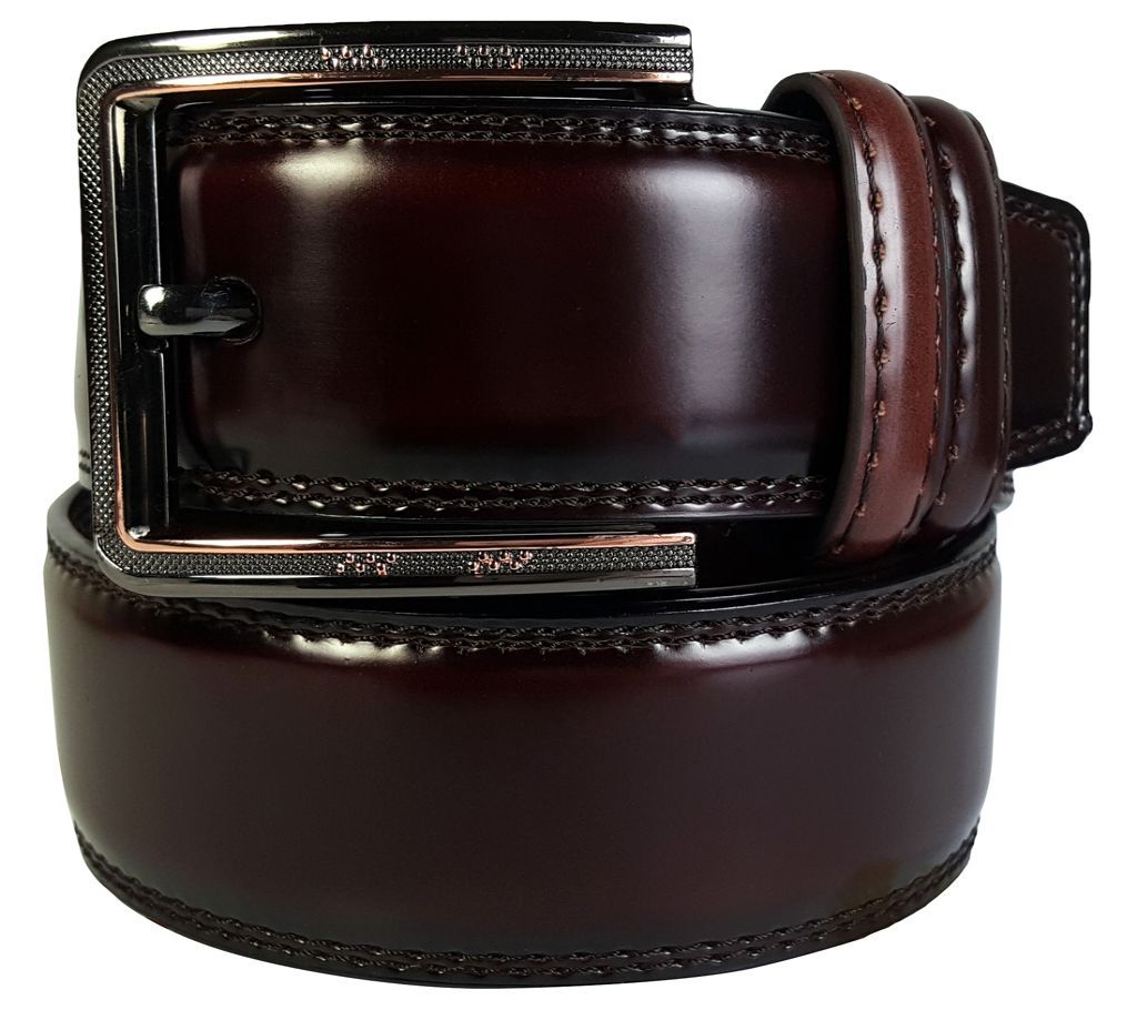 Chocolate Casual and Formal Leather Belt for Men-0375BLT