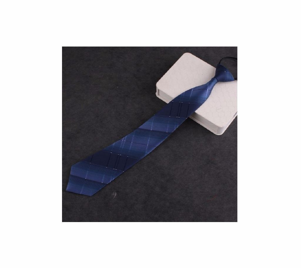 Easy to Wear Classic Zipper 8cm slim Classic Ties For Men