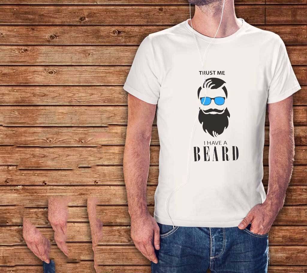 Beard Gents Half Sleeve T-shirt