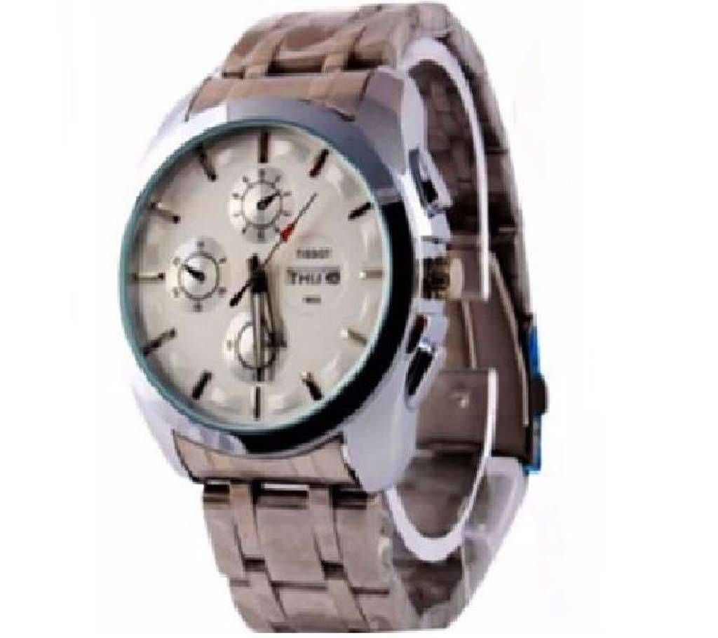 Tissot wrist watch for men copy -white 